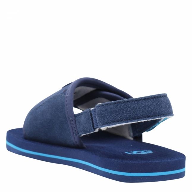 Toddler Ensign Blue Beach Slide Sandals (5-11)