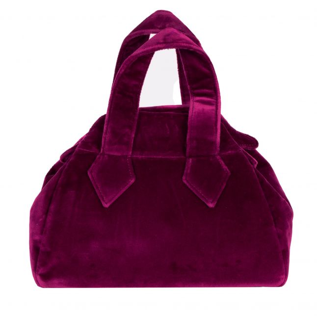 Womens Purple Archive Medium Velvet Bag