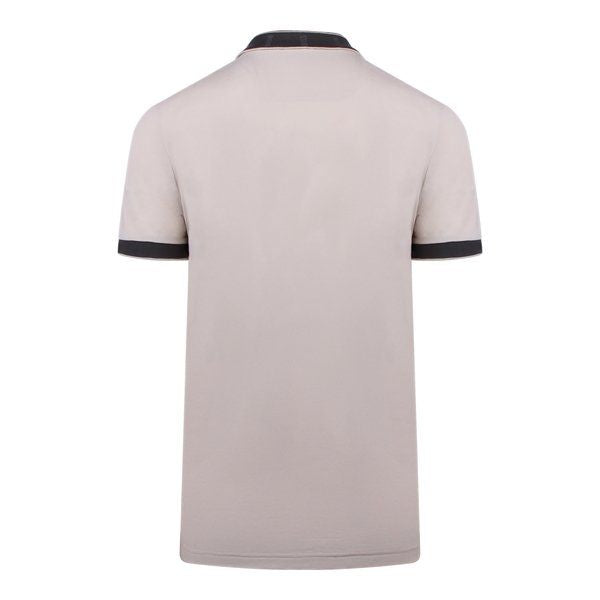 Mens Open White Paule S/s Polo Shirt