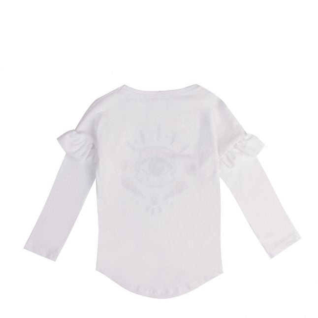 Junior Optic White Gemma Icon Eye L/s T Shirt