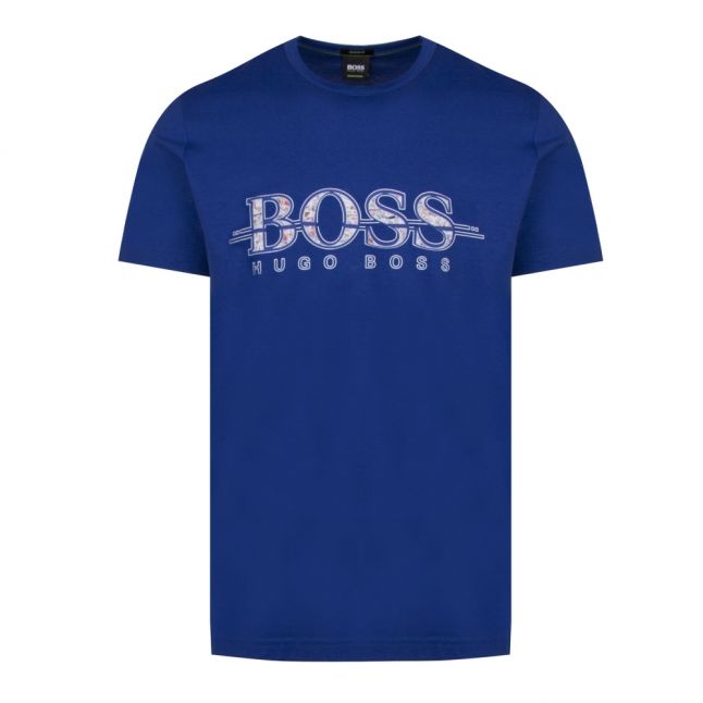 Athleisure Mens Blue Tee 7 S/s T Shirt