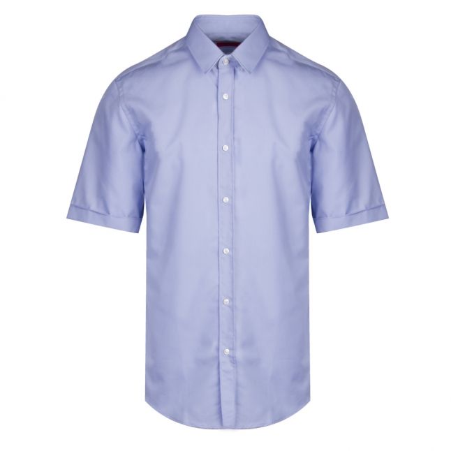 Mens Light Blue Vody Regular Fit S/s Shirt