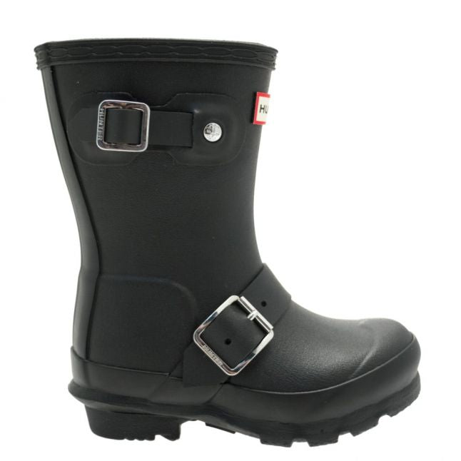 Kids Black Original Biker Boots (6-11)