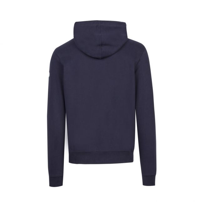 Mens Navy 1924 Hooded Sweat Top