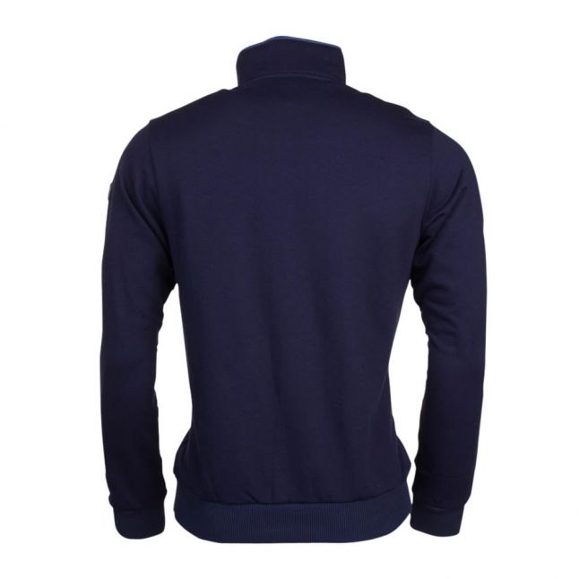 Paul & Shark Mens Navy Half Zip Shark Fit Sweat Top