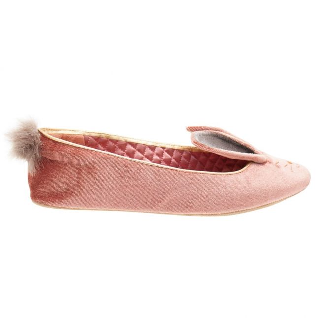 Womens Pink Bellamo Slippers