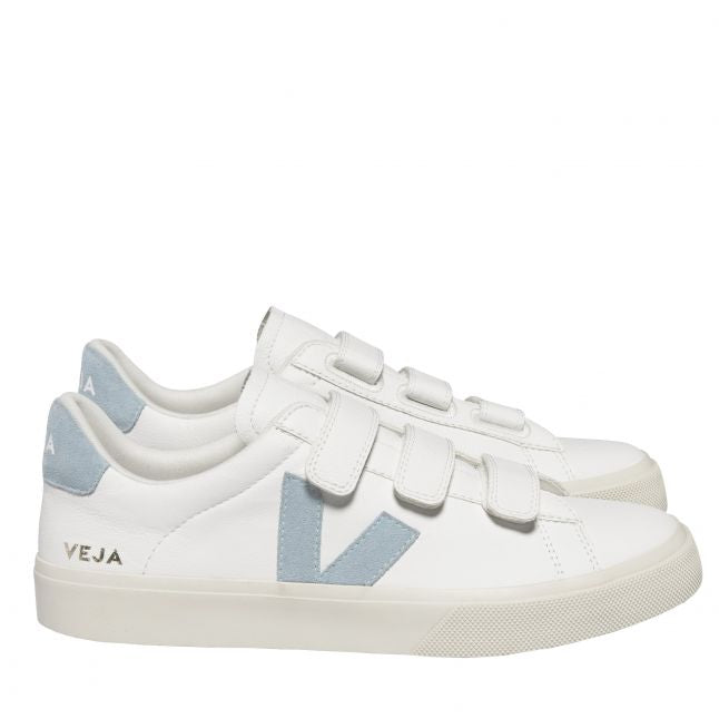 Womens	Extra White/Steel Recife Logo Trainers