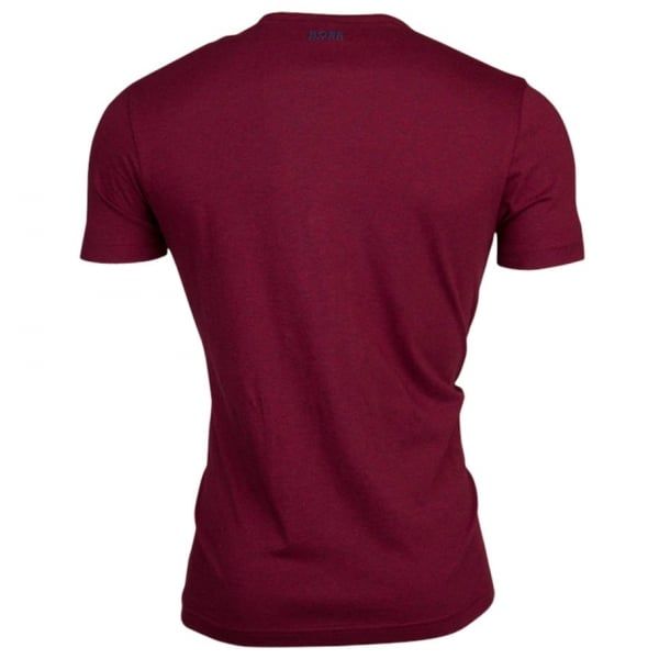 Green Mens Burgundy Logo Tee 2 S/s T Shirt