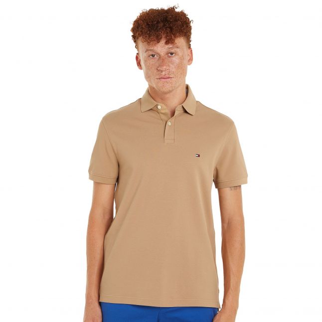 Mens Classic Khaki 1985 Regular Fit S/s Polo