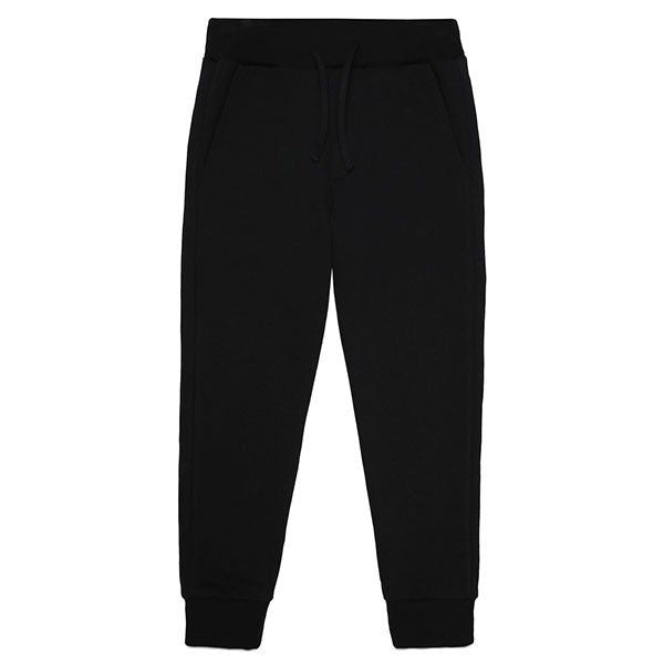 Boys Black Faded Icon Sweat Pants