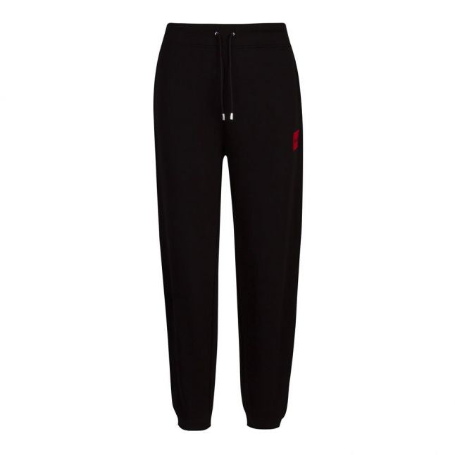 Womens Black Dachibi Patch Sweat Pants