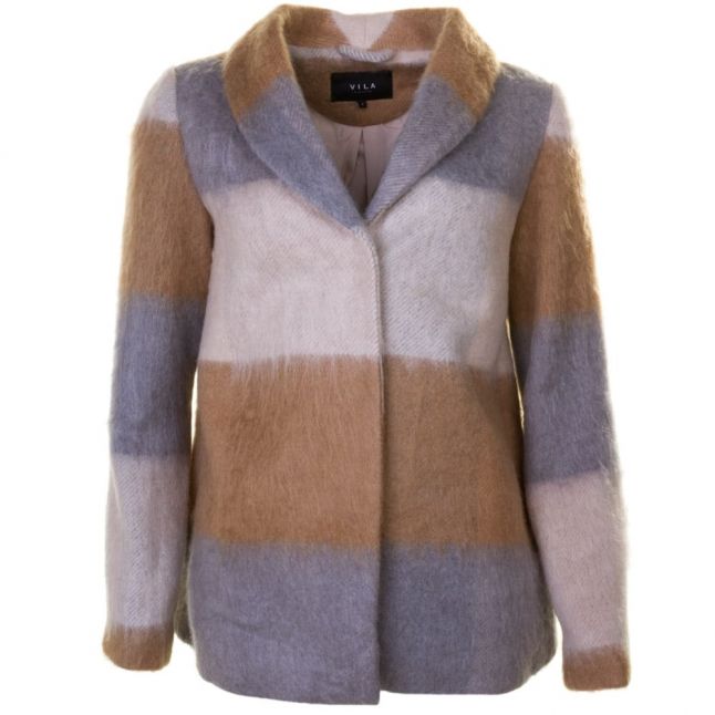 Womens Dusty Camel Vibrow Brushed Jacket