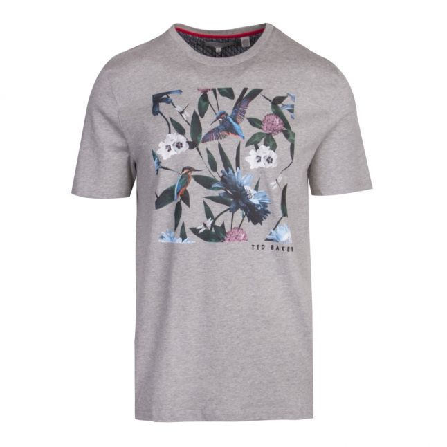 Mens Grey Marl Litall S/s T Shirt