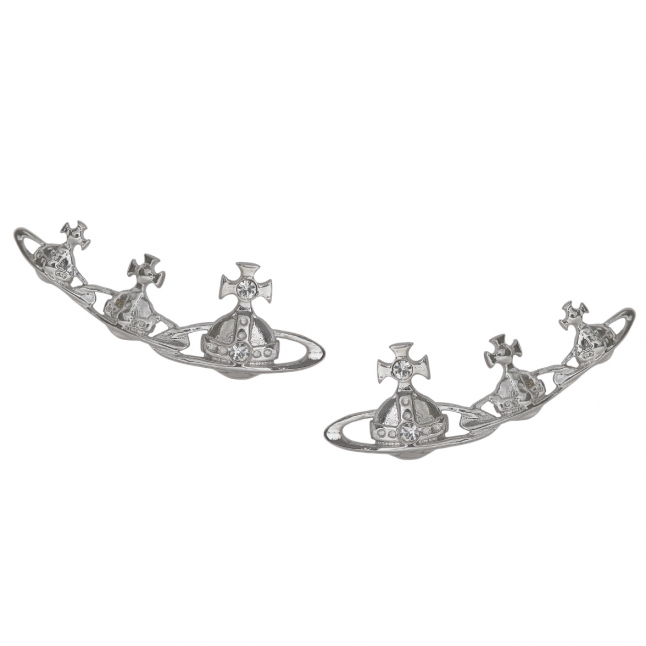 Womens Vivienne Westwood Platinum Candy Earrings