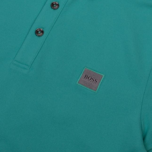 Casual Bright Green Passenger Slim Fit S/s Polo Shirt