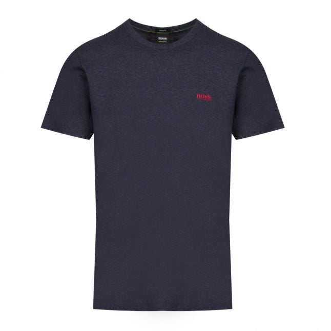 Athleisure Mens Navy Tee Small Logo S/s T Shirt