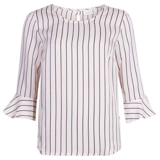 Womens Peach Blush Viriba Stripe Blouse