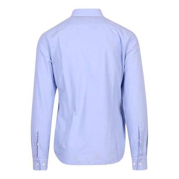 Mens Light/Pastel Blue Evito Slim Fit L/s Shirt