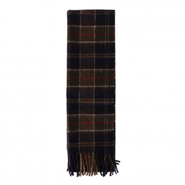 Barbour Forest Green Robinson Abraham Moon Scarf