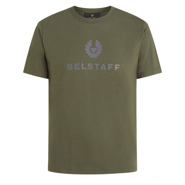 Mens Tile Green Signature S/s T Shirt