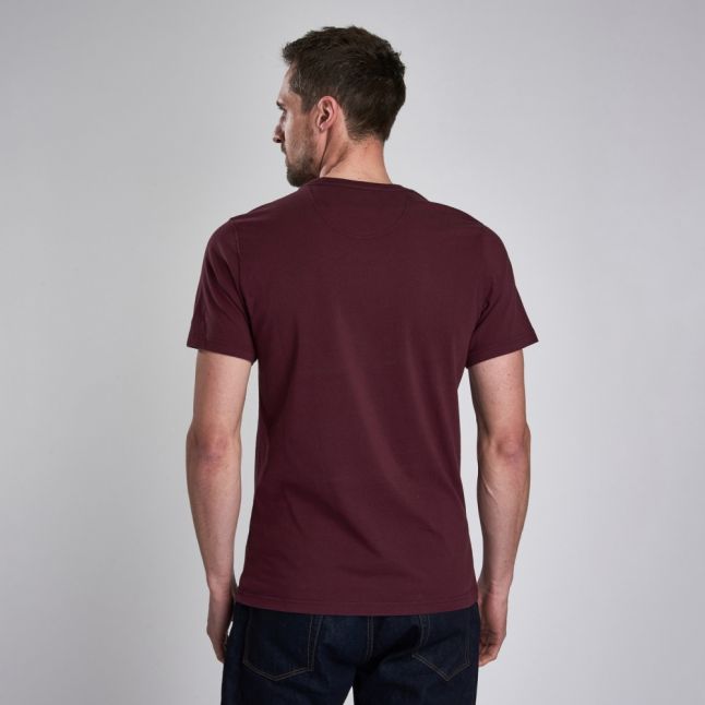 Mens Merlot Archive S/s T Shirt