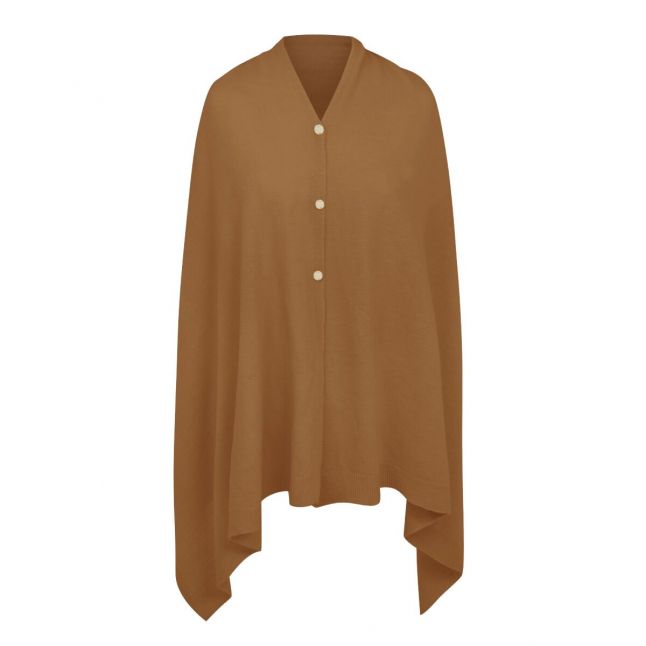 Womens Light Brown Eve Multiway Poncho