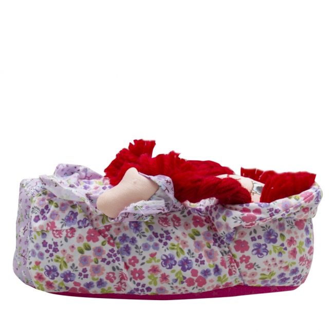 Girls Red Hair Doll Slippers (24-36)