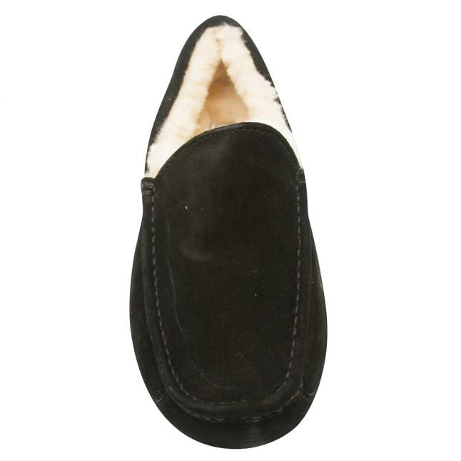 Mens Black Ascot Slipper