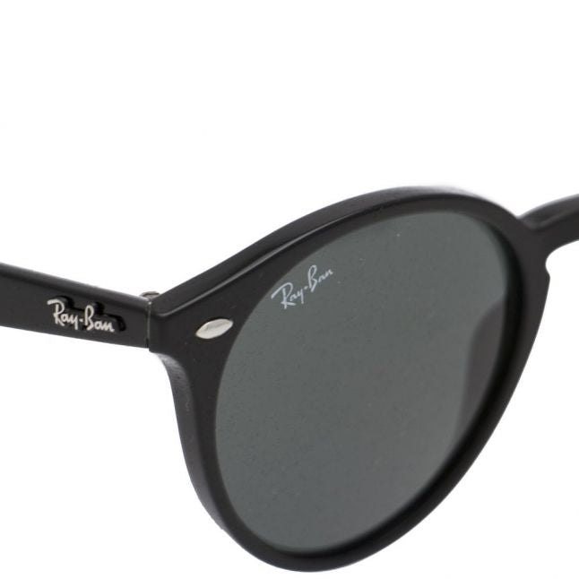 Black RB2180 Round Frame Sunglasses