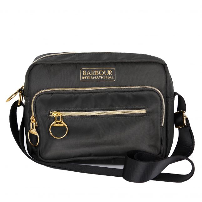 Womens Black Qualify Crossbody Bag