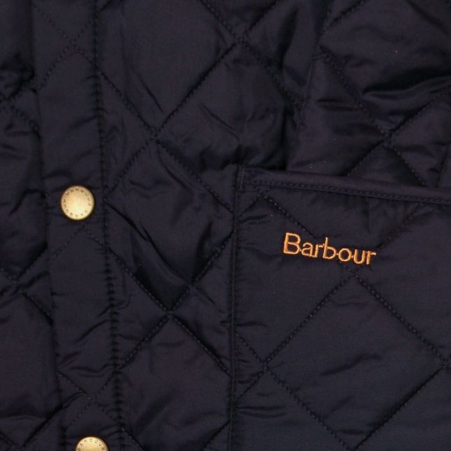 Boys Navy Heritage Liddesdale Quilted Jacket