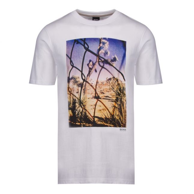 Casual Mens White Teear 1 Desert S/s T Shirt