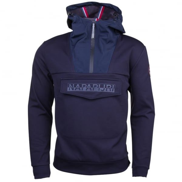 Mens Blue Marine Rainforest Softshell Jacket