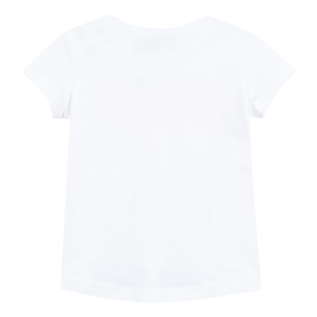 Toddler Optic White Logo S/s T Shirt