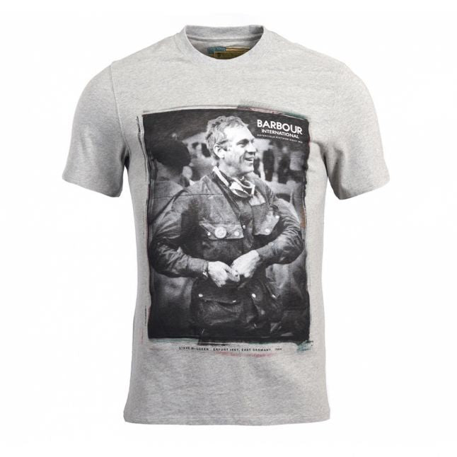 Steve McQueen™ Collection Mens Grey Laughter S/s T Shirt