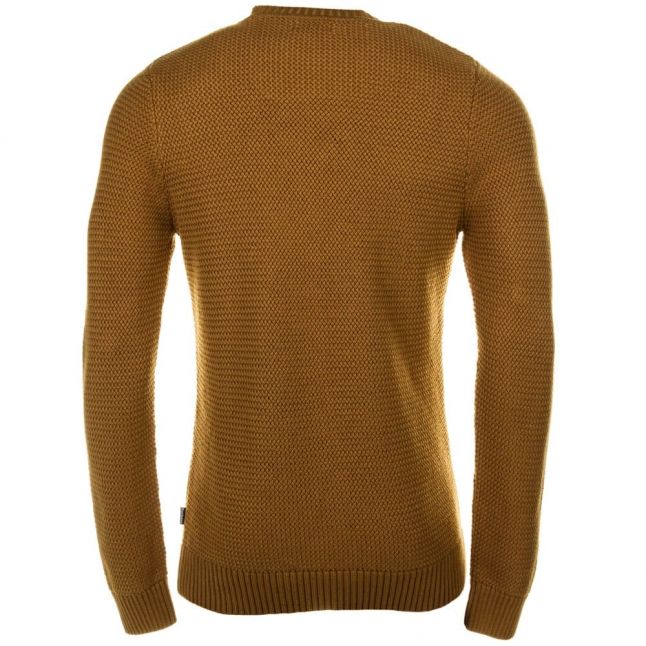 Heritage Mens Copper Bearsden Crew Neck Jumper