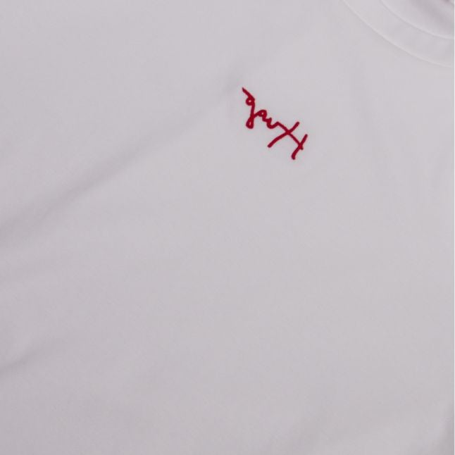 Mens White Durned201 Centre Logo S/s T Shirt