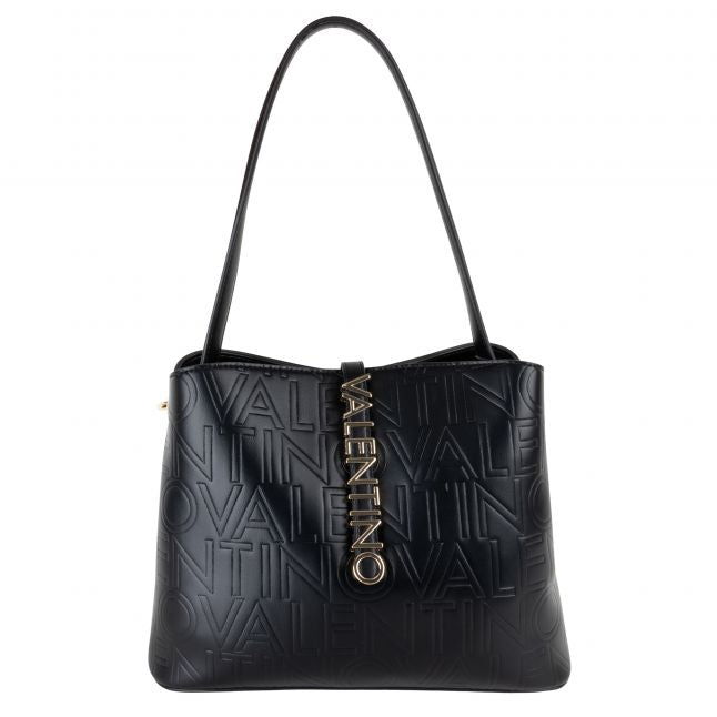 Womens Valentino Black Lio RE Hobo Bag