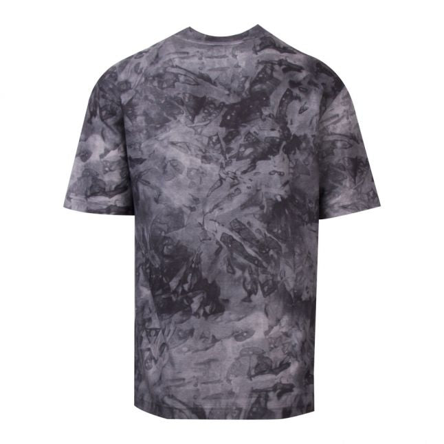 Casual Mens Dark Blue Taive Print S/s T Shirt