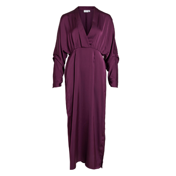 Womens Winter Bloom Vimarose Satin Midi Dress