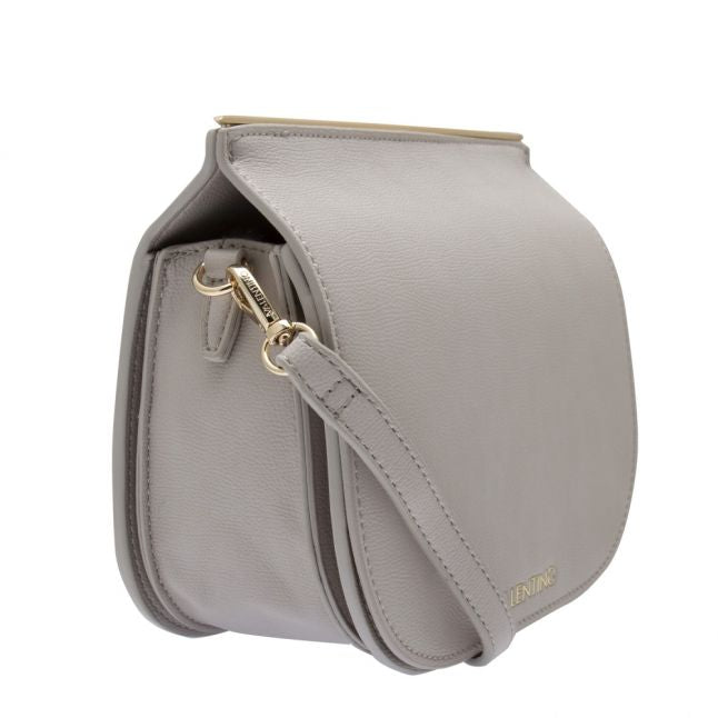 Womens Grey Unicorno Saddle Crossbody Bag