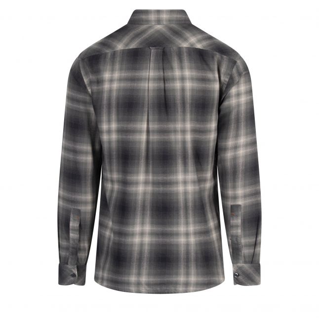 Mens Grey Rickert_M Check L/s Shirt