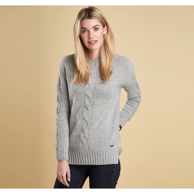 Lifestyle Womens Grey Priory Funnel Neck Knitted Jumper