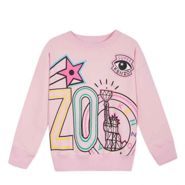 Junior Bubble Pink Guillema Sweat Top