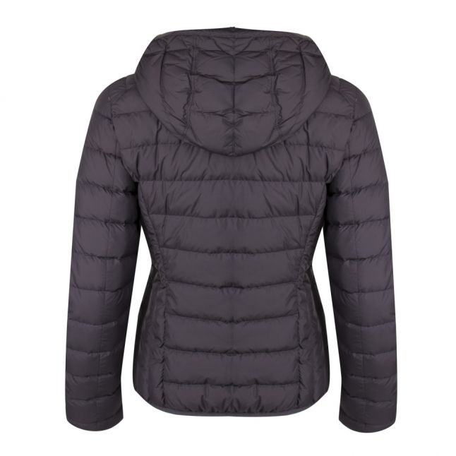 Womens Black Juliet Hood Padded Jacket