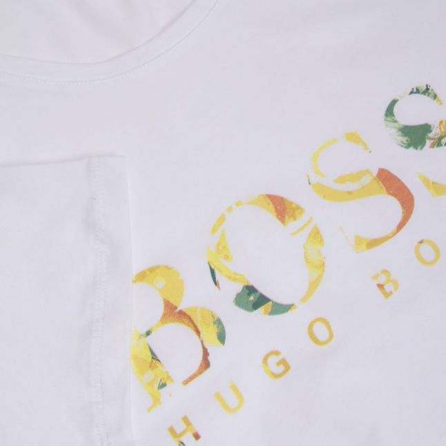 Casual Womens White Tiboss Logo S/s T Shirt