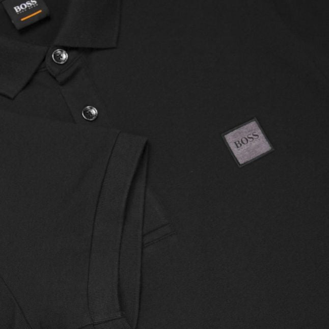 Casual Mens Black Passenger S/s Polo Shirt