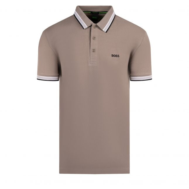 Mens Light Green Paddy Reg Fit S/s Polo