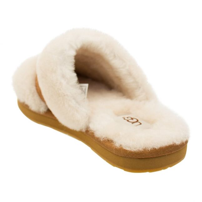 Womens Natural Dalla Slippers