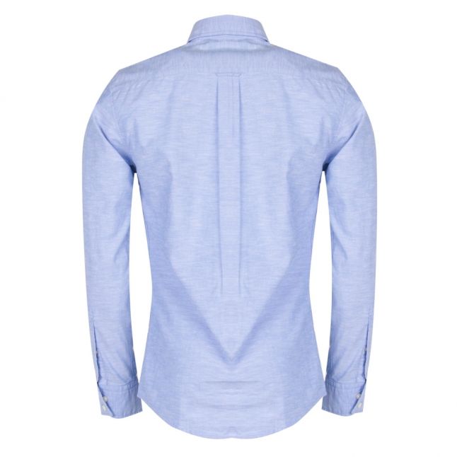 Casual Mens Blue Mabsoot L/s Shirt